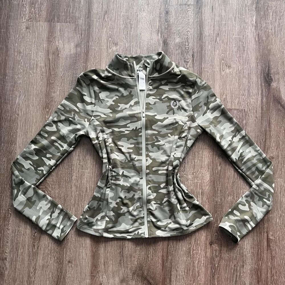 Victoria's Secret PINK Camo Zip Up